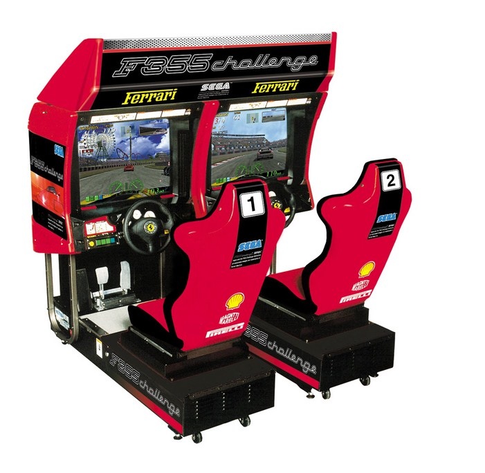 borne arcade ferrari f355