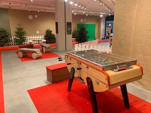babyfoot fête de noel