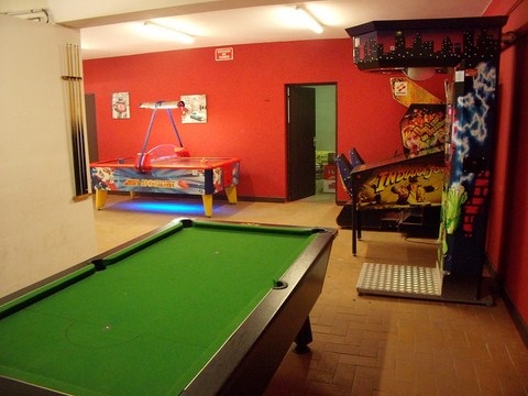 Jeux camping flipper