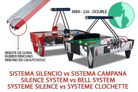 AIR HOCKEY 4 JOUEURS SILENCE