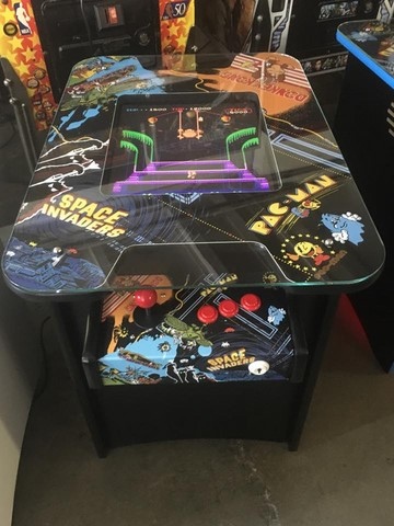 table de jeux arcade cocktail