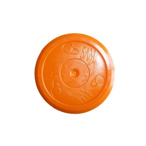 Palet air hockey souple orange super silence