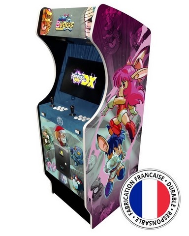BORNE ARCADE  VIOLETTE
