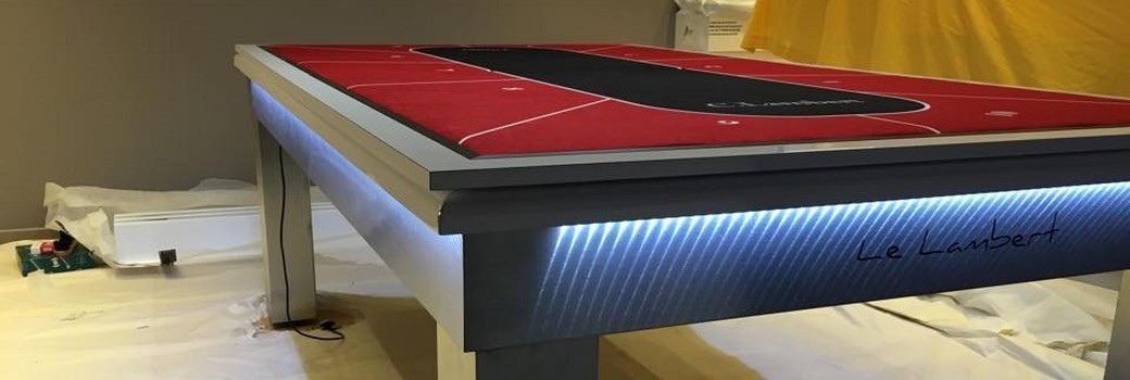 Installation de billard 