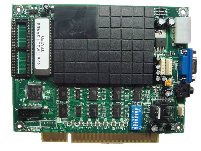 carte pcb jamma 60 en 1