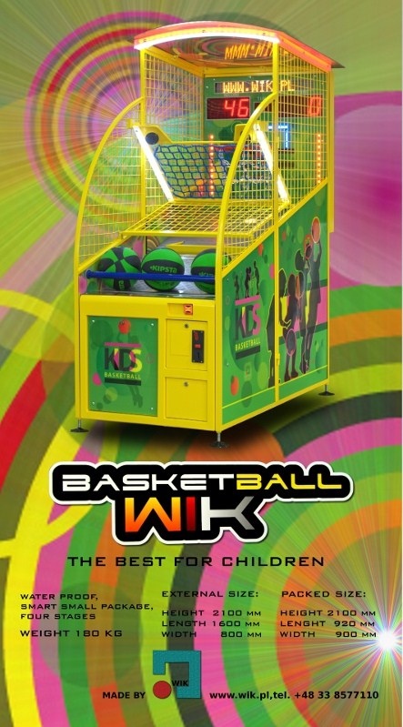jeu de basket ball pour enfants fete foraine salle de jeu monnayeur location vente 