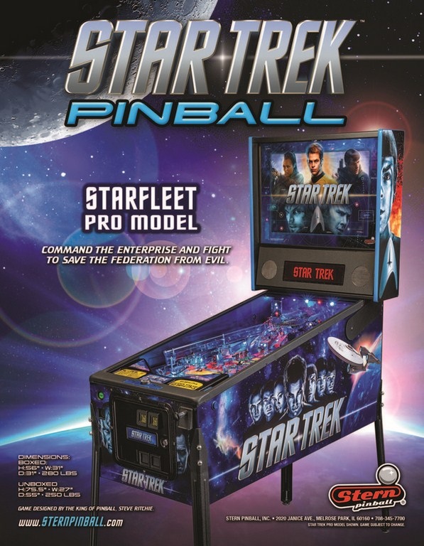 flipper star trek occasion stern 