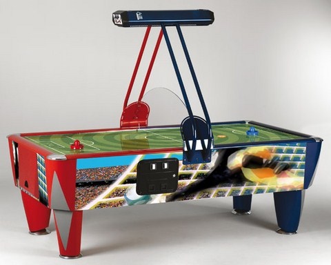 JEU DE PALET AIR HOCKEY AVEC TERRAIN VERT