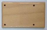 Plaque bois cache monnayeur bonzini b60