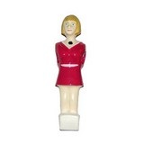 Joueuse de babyfoot Bonzini blonde joueur fille